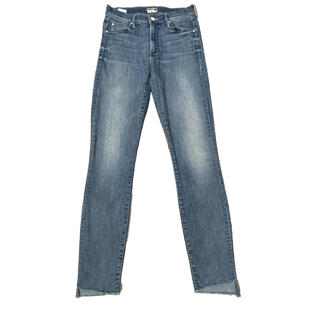 Mother Stunner Zip‎ Ankle Step Fray Good Girls Do Womens Size 25 Denim Jeans